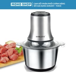 Thumbnail Máy xay thịt, sinh tố đa năng cối INOX SOKANY 800W dung tích 3L SK7005A 6 lưỡi dao giúp nhuyễn nhanh thịt, thực phẩm 1