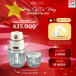 Thumbnail Máy Xay Thịt SNAPBEE BL200_Máy Xay Đa Năng 2 Cối, 2 Lưỡi Dao [Snap Kitchen] 1
