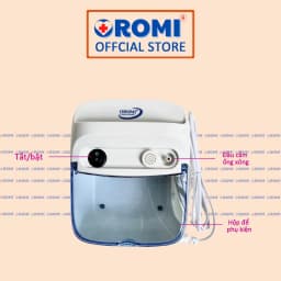 Thumbnail Máy xông khí dung OROMI TL-100-BG - Bộ khí dung dành cho trẻ em và gia đình 2