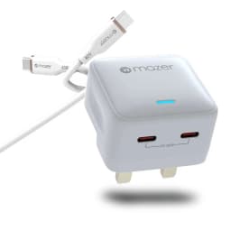 Thumbnail MAZER Bộ Củ Sạc 35W USB-C US Wall Charger và Cáp Sạc 60W USB-C to USB-C 2M 1