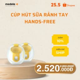 Thumbnail Medela Cúp hút sữa rảnh tay Hands-free (2 chiếc - không bao gồm động cơ) | Phụ kiện máy hút sữa 1