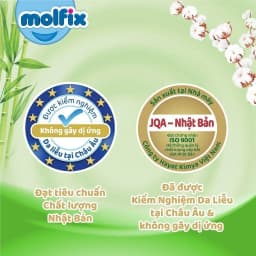 Thumbnail Mega Jumbo2-Combo 2 Tã/bỉm quần Molfix Thiên nhiên Super Jumbo M112/L104/XL92/XXL84 1