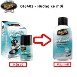 Thumbnail Meguiar's Khử mùi diệt khuẩn nội thất ô tô tạo Hương xe mới (MÙI ĐẬM)- Air Refresher New Car, G16402 2