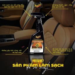 Thumbnail Meguiar's Sản phẩm làm sạch da và nhựa vinyl Gold Class Leather & Vinyl Cleaner - G18516, 473ml 2