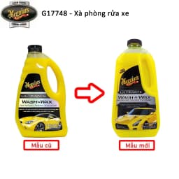 Thumbnail Meguiar's Xà phòng rửa xe có chất tạo bóng dòng cao cấp Ultimate - Wash & Wax, G17748, 1,4L 2