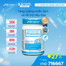 Thumbnail Men vi sinh Life Space Adult Broad Spectrum Probiotic Chứa prebiotic hỗ trợ sức khỏe đường ruột tăng cường miễn dịch 1