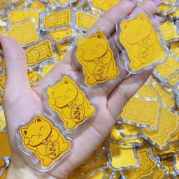 Thumbnail Mèo thần tài may mắn gắn ốp lưng điện thoại DYDX 1