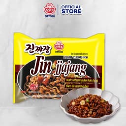 Thumbnail Mì trộn xốt tương đen Jin Jjajang Ramen Ottogi gói 135g(MÌ XỐT TƯƠNG ĐEN (VN) 135g) 1