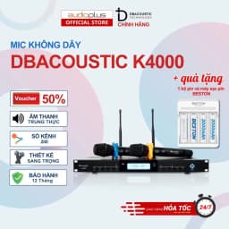 Thumbnail Mic không dây DBAcoustic K4000 - Thiết kế hiện đại - 200 kênh tần số - Hàng chính hãng 1