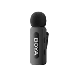 Thumbnail Micro Không Dây Thu Âm Cài Áo Boya V2 2.0 Lightning | Phạm Vi 100m | TX 9 Giờ | Kẹp Xoay 360 Độ (Đen) 3