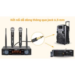 Thumbnail Micro Không Dây UHF The Platinum U20 - CHÍNH HÃNG STORE 4