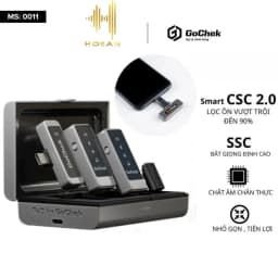 Thumbnail Micro Thu Âm Không Dây HOSAN S24 Ultra Hỗ Trợ Khả Năng Lọc Ồn Tốt 1