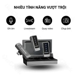 Thumbnail Micro Thu Âm Không Dây HOSAN S24 Ultra Hỗ Trợ Khả Năng Lọc Ồn Tốt 4
