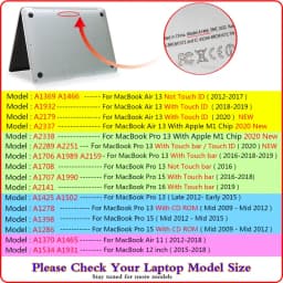 Thumbnail Miếng che bàn phím BATIANDA cho Pro 13/14/16 inch M4 M3 M2 M1 A2442 A2485 Air13 13.6 15 inch A2681 A2941 A2337 A2179 A1932 1