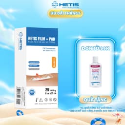 Thumbnail Miếng dán hút dịch vô trùng sau mổ chống thấm nước Alfasept Hetis Film Pad (1 miếng) 1
