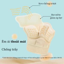 Thumbnail Miếng Dán Lót Gót Giày 5D Chống Rộng MINSU M5510 Lót Đệm Có Hạt Silicon Bảo Vệ, Chống Trầy Cho Giày Cao Gót Thể Thao 2
