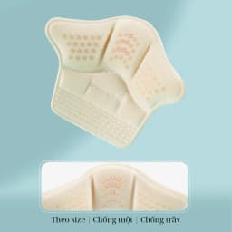 Thumbnail Miếng Dán Lót Gót Giày 5D Chống Rộng MINSU M5510 Lót Đệm Có Hạt Silicon Bảo Vệ, Chống Trầy Cho Giày Cao Gót Thể Thao 3