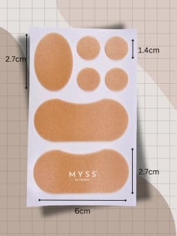 Thumbnail Miếng dán mỏng đệm bảo vệ gót và bàn chân, dán gót lót giày MYSS - DG02 2