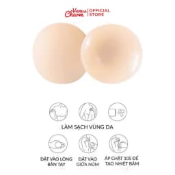 Thumbnail Miếng dán ngực SILICON Venus Charm 1 cặp 2 chiếc  sử dụng nhiều lần 4