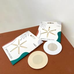 Thumbnail Miếng dán nhũ, dán ngực, dán ti Lụa cao cấp VIBES Nipple Covers - 5 cặp 2