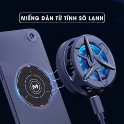 Thumbnail Miếng dán từ tính cho quạt tản nhiệt điện thoại MEMO lực hút từ tính mạnh dành cho cx01, cx02, cx-a2, X12, X13, L06 2
