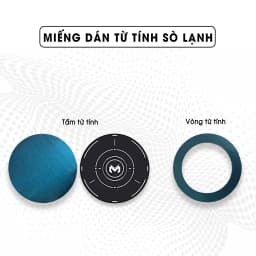 Thumbnail Miếng dán từ tính cho quạt tản nhiệt điện thoại MEMO hút dính từ tính siêu mạnh dành cho cx01 cx02 cx-a2 X12 X13 L06 3