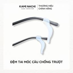 Thumbnail Miếng đệm làm êm tai cho kính bằng silicon siêu bền hình móc câu chống trượt KAMI NACHI 3