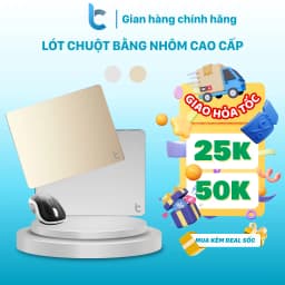 Thumbnail Miếng Lót Chuột Nhôm Lucas (Mouse pad) Aluminum 22x18cm 1
