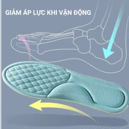 Thumbnail Miếng Lót Giày Khử Mùi bằng Tinh Chất Bạc Hà và Ngải Cứu MINSU M2358 Thoáng Khí, Kháng Khuẩn Cho Giày Thể Thao Nam Nữ 1