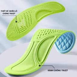 Thumbnail Miếng Lót Giày Khử Mùi bằng Tinh Chất Bạc Hà và Ngải Cứu MINSU M2358 Thoáng Khí, Kháng Khuẩn Cho Giày Thể Thao Nam Nữ 3