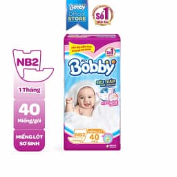 Thumbnail Miếng lót sơ sinh Bobby Newborn 2-40 miếng 1