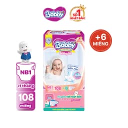 Thumbnail Miếng lót sơ sinh Bobby Newborn 1-108 miếng 1
