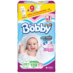 Thumbnail Miếng lót sơ sinh Bobby Newborn 1-108 miếng 3