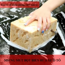 Thumbnail Miếng mút bọt biển rửa xe hơi MYT Mút xốp tạo bọt rửa xe ô tô siêu thấm nước vệ sinh đa năng chất liệu mềm mại an toàn 1