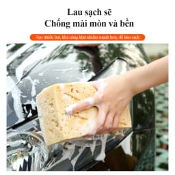 Thumbnail Miếng mút bọt biển rửa xe hơi MYT Mút xốp tạo bọt rửa xe ô tô siêu thấm nước vệ sinh đa năng chất liệu mềm mại an toàn 2