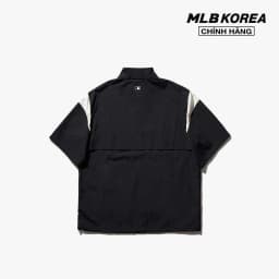 Thumbnail MLB - Áo khoác thể thao unisex tay ngắn Sporty Varsity Shoulder Color 3AWJV0843-50BKS 2