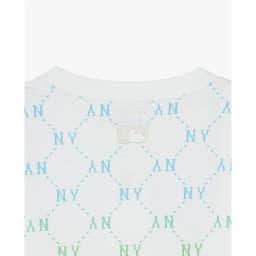 Thumbnail MLB - Áo thun unisex cổ tròn tay ngắn Jacquard Dia Monogram 3ATSM1043-50ABS 3