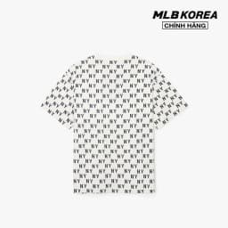 Thumbnail MLB - Áo thun unisex cổ tròn tay ngắn Classic Monogram Plate Pattern 3ATSM0843-50CRS 2