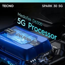 Thumbnail [MỞ BÁN]Điện Thoại Tecno Spark 30 5G | (6+6)GB/128GB | Camera 108MP | Màn Hình 6.67" 120Hz | Chính Hãng 1
