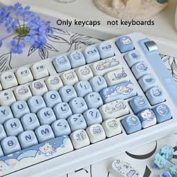 Thumbnail Moa Profile Theme Keycaps PBT DIY Custom for130 / 132 / 141 / 142 Bàn phím chơi game cơ học Keycap 2