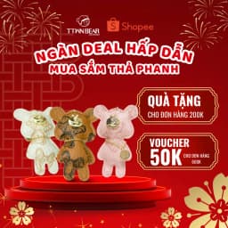 Thumbnail Móc khóa TTWN BEAR chính hãng - GS005 chất liệu cao cấp, đẹp và bền bỉ 1