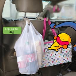 Thumbnail Móc treo đồ ô tô, xe hơi, gài lưng ghế, chắc chắn chịu lực tốt, phụ kiện oto Tâm Luân 4