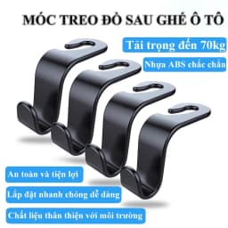 Thumbnail Móc treo đồ trên xe hơi MYT Móc treo đồ đa năng gắn sau ghế xe ô tô nhỏ gọn tiện lợi chịu lực tốt tiết kiệm không gian 1