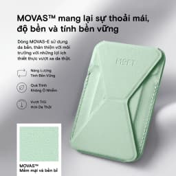 Thumbnail MOFT MOVAS™ Ví Magnetic Giá đỡ điện thoại ví gập tương thích với mọi phong cách sự thích ứng iPhone/Android - Magnetic Compatible 3