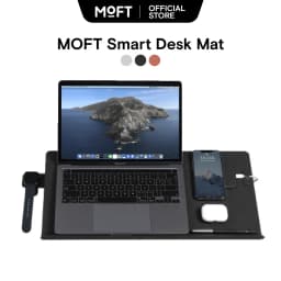 Thumbnail MOFT Multi Functional Desk Mat Giá Đỡ Máy Tính Bảng Bằng Da pu Nhiều Góc Chống Nước Đa Năng 1