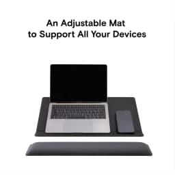 Thumbnail MOFT Multi Functional Desk Mat Giá Đỡ Máy Tính Bảng Bằng Da pu Nhiều Góc Chống Nước Đa Năng 2