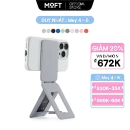 Thumbnail MOFT Phone Tripod Stand Snap Invisible  (Magnetic Tripod) giá đỡ ba chân có nam châm gắn điện thoại【Không có khe cắm thẻ】 1