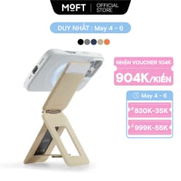 Thumbnail MOFT Snap Invisible Phone Wallet Phone Tripod Stand MOVAS™ 3-In-1 Magnetic Compatible 1