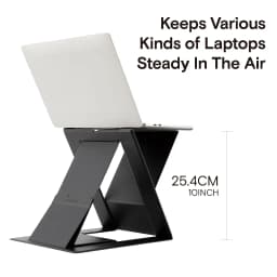 Thumbnail Moft Z 5-In-1 Sit-Stand Laptop Desk Invisible And Portable Stand Giá Đỡ Máy Tính Xách Tay Hình Chữ z Gấp Gọn Tiện Lợi 5 Trong 1 ms015 2