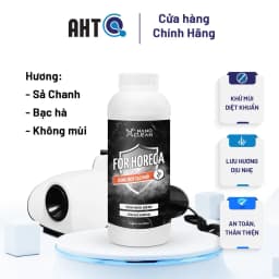 Thumbnail [Mới] Dung dịch tạo khói, phun khói Nano Xclean For Horeca 1L-Diệt Khuẩn Khử Mùi nhà cửa phòng-Nano Bạc AHT Corp (AHTC) 1